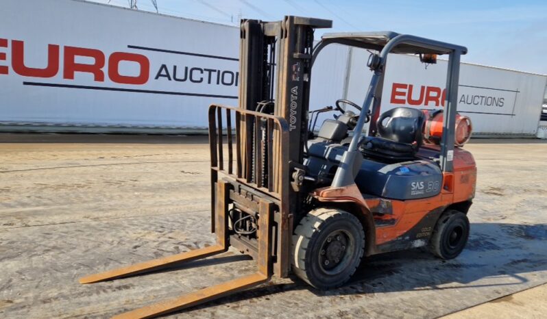 Toyota 02-7FGF30 Forklifts For Auction: Leeds, UK – 30th April, 1st, 2nd & 3rd May 25