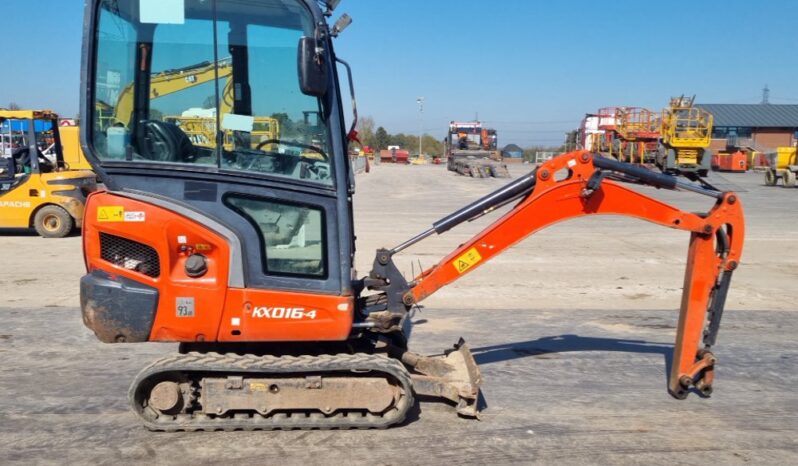 2017 Kubota KX016-4 Mini Excavators For Auction: Leeds, UK – 30th April, 1st, 2nd & 3rd May 25 full