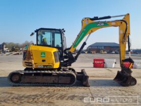 2018 JCB 85Z-1 6 Ton+ Excavators For Auction: Leeds, UK – 30th April, 1st, 2nd & 3rd May 25 full
