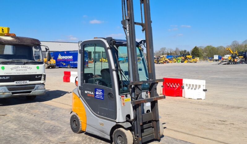 2019 Still RX70-18T Forklifts For Auction: Leeds, UK – 30th April, 1st, 2nd & 3rd May 25 full