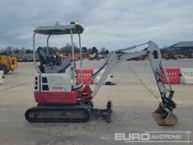 2019 Takeuchi TB215R Mini Excavators For Auction: Leeds, UK – 30th April, 1st, 2nd & 3rd May 25 full