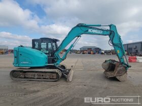 2019 Kobelco SK85MSR-7 6 Ton+ Excavators For Auction: Leeds, UK – 30th April, 1st, 2nd & 3rd May 25 full