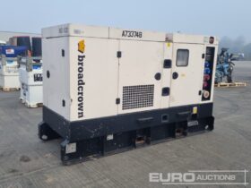 2016 JCB BCRJD 120-50/60 E3A Generators For Auction: Leeds, UK – 30th April, 1st, 2nd & 3rd May 25