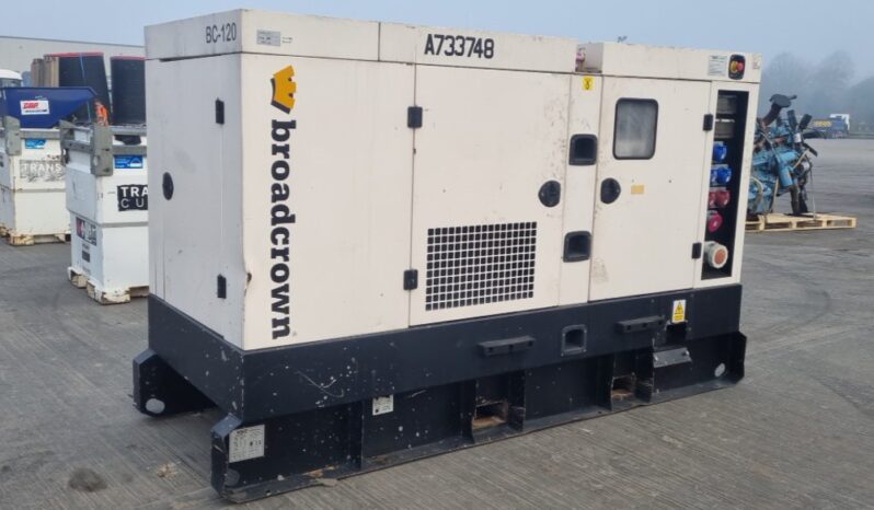 2016 JCB BCRJD 120-50/60 E3A Generators For Auction: Leeds, UK – 30th April, 1st, 2nd & 3rd May 25