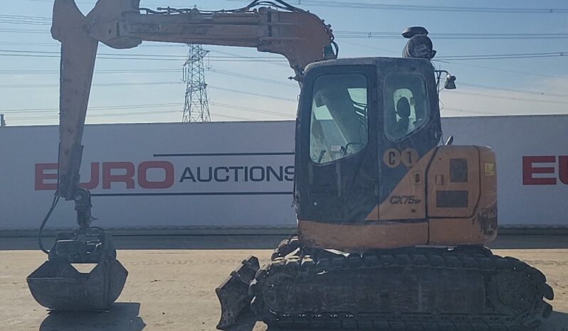 Case CX75SR 6 Ton+ Excavators For Auction: Leeds, UK – 30th April, 1st, 2nd & 3rd May 25 full
