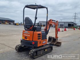2023 Hitachi ZX19U-6 YLR Mini Excavators For Auction: Leeds, UK – 30th April, 1st, 2nd & 3rd May 25 full