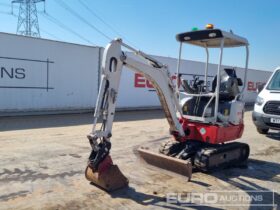 2019 Takeuchi TB215R Mini Excavators For Auction: Leeds, UK – 30th April, 1st, 2nd & 3rd May 25