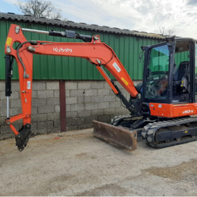 5T Excavator Kubota U50-5 2021 full