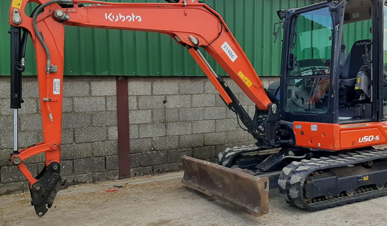5T Excavator Kubota U50-5 2021 full
