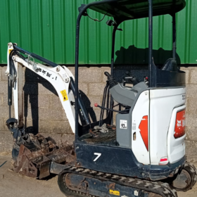 1.7T Excavator Bobcat E17z 2022 full