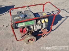 Harrington 7Kva Petrol Generator, Honda Engine Generators For Auction: Dromore, NI – 16th & 17th May 2025 For Auction on 2025-05-17