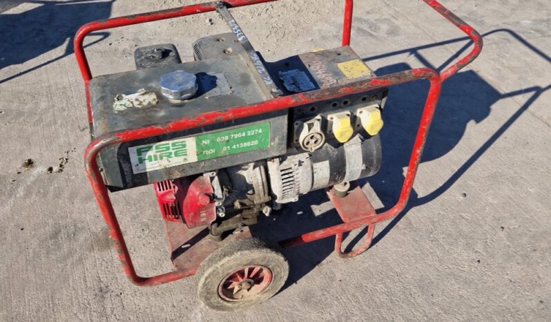 Harrington 7Kva Petrol Generator, Honda Engine Generators For Auction: Dromore, NI – 16th & 17th May 2025 For Auction on 2025-05-17