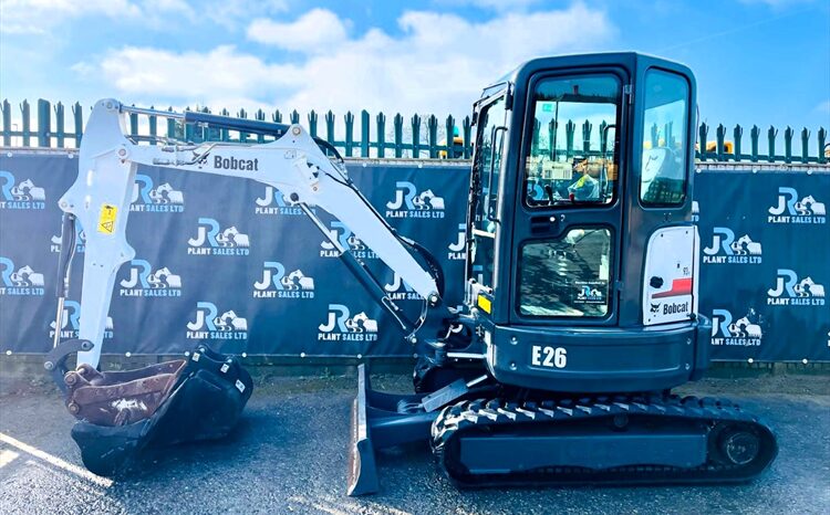 2017 Bobcat E26 EM Excavator