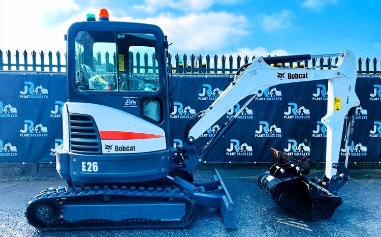 2017 Bobcat E26 EM Excavator full