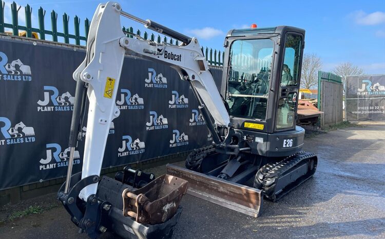 2017 Bobcat E26 EM Excavator full