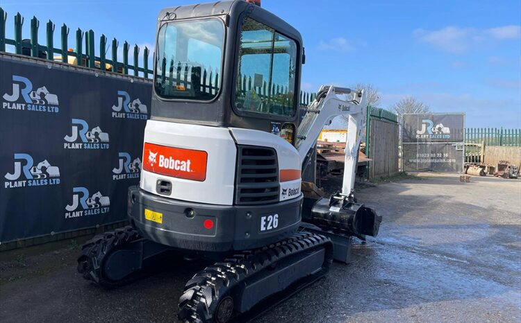 2017 Bobcat E26 EM Excavator full