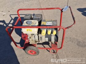 Harrington 7Kva Petrol Generator, Honda Engine Generators For Auction: Dromore, NI – 16th & 17th May 2025 For Auction on 2025-05-17 full