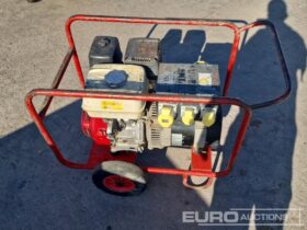 Harrington 7Kva Petrol Generator, Honda Engine Generators For Auction: Dromore, NI – 16th & 17th May 2025 For Auction on 2025-05-17 full