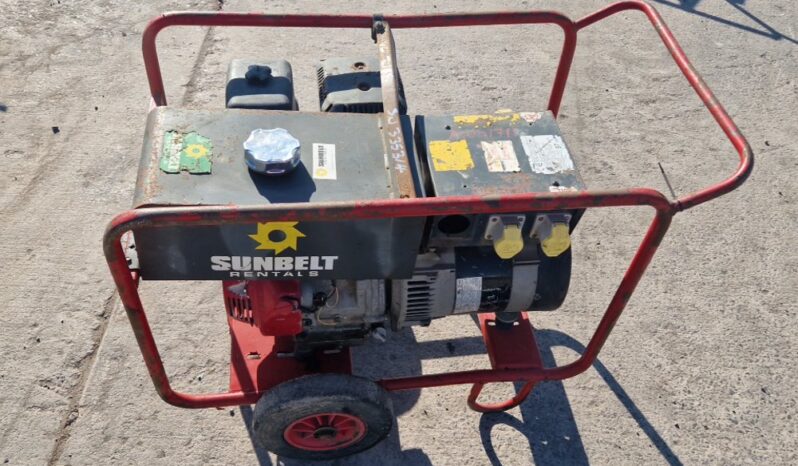Harrington 7Kva Petrol Generator, Honda Engine Generators For Auction: Dromore, NI – 16th & 17th May 2025 For Auction on 2025-05-17 full