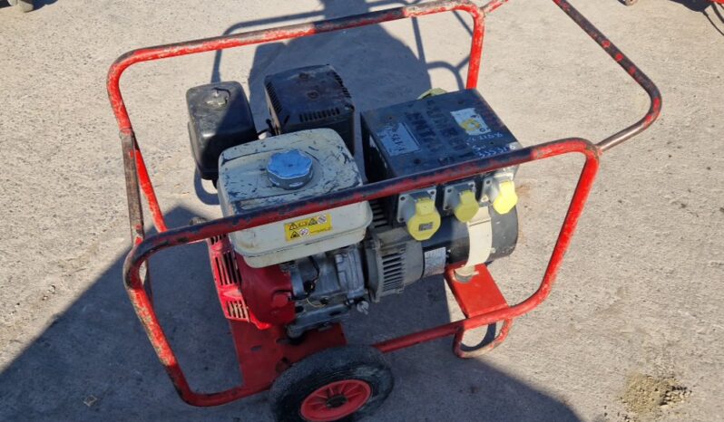 Harrington 7Kva Petrol Generator, Honda Engine Generators For Auction: Dromore, NI – 16th & 17th May 2025 For Auction on 2025-05-17