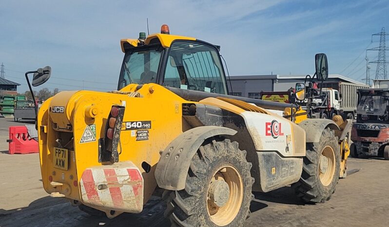 2022 JCB 540-140 Hi Viz Telehandlers For Auction: Leeds, UK – 30th April, 1st, 2nd & 3rd May 25 full