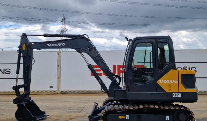 2017 Volvo EC55D Mini Excavators For Auction: Leeds, UK – 30th April, 1st, 2nd & 3rd May 25 full