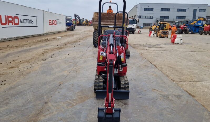 Unused Yanmar SV08-1C Micro Excavators For Auction: Leeds, UK – 30th April, 1st, 2nd & 3rd May 25 full