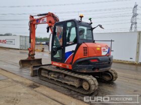 2018 Kubota KX080-4A 6 Ton+ Excavators For Auction: Leeds, UK – 30th April, 1st, 2nd & 3rd May 25 full