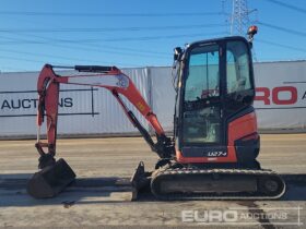 2016 Kubota U27-4 Mini Excavators For Auction: Leeds, UK – 30th April, 1st, 2nd & 3rd May 25 full