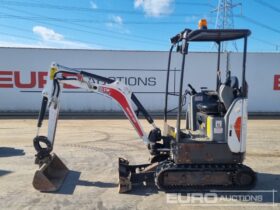 2021 Bobcat E17Z Mini Excavators For Auction: Leeds, UK – 30th April, 1st, 2nd & 3rd May 25 full