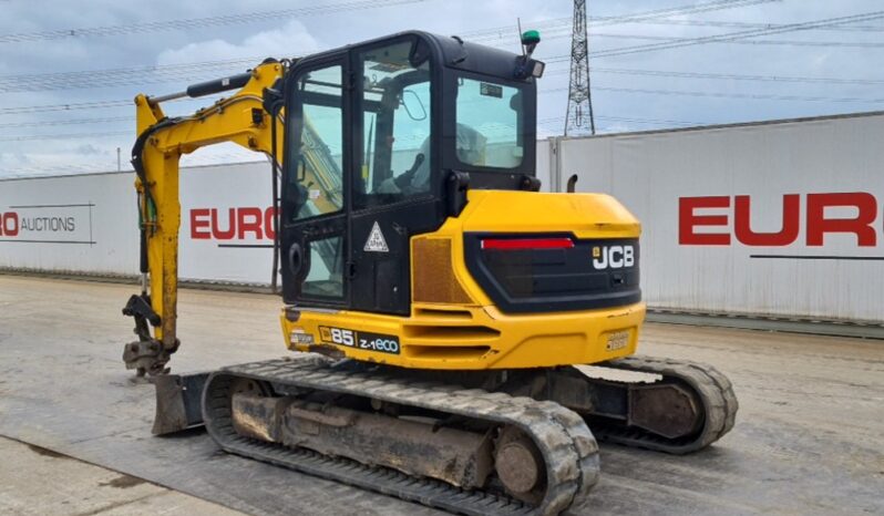 2016 JCB 85Z-1 ECO 6 Ton+ Excavators For Auction: Leeds, UK – 30th April, 1st, 2nd & 3rd May 25 full