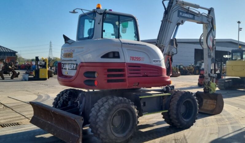 2018 Takeuchi TB295W Wheeled Excavators For Auction: Leeds, UK – 30th April, 1st, 2nd & 3rd May 25 full