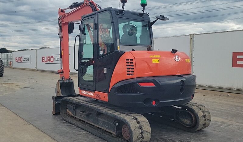 2021 Kubota KX080-4A2 6 Ton+ Excavators For Auction: Leeds, UK – 30th April, 1st, 2nd & 3rd May 25 full