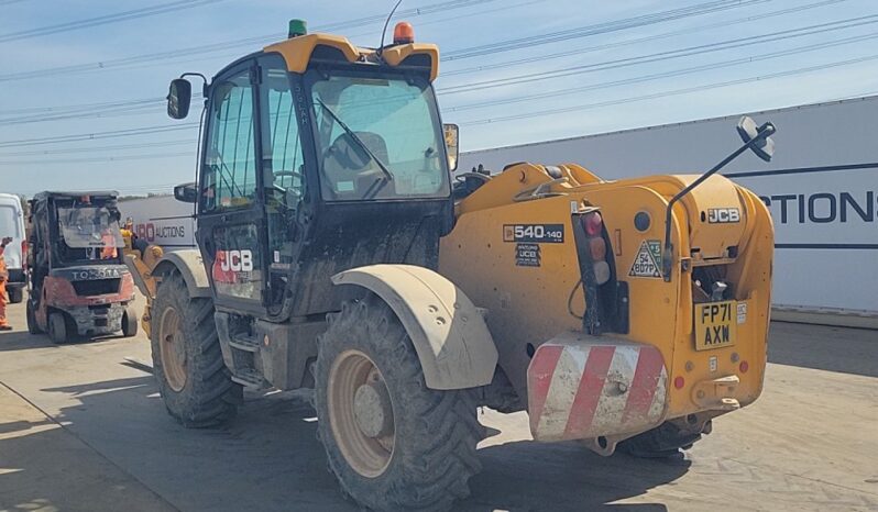 2022 JCB 540-140 Hi Viz Telehandlers For Auction: Leeds, UK – 30th April, 1st, 2nd & 3rd May 25 full