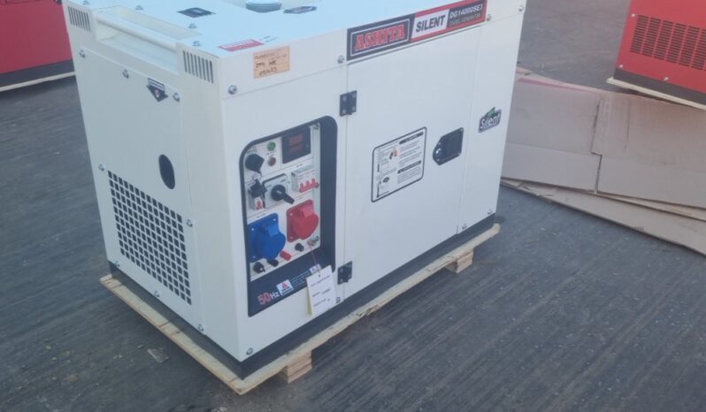 Unused 2024 Ashita Power DG14000SE3 Generators For Auction: Leeds, UK – 30th April, 1st, 2nd & 3rd May 25