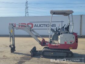 2020 Takeuchi TB216 Mini Excavators For Auction: Leeds, UK – 30th April, 1st, 2nd & 3rd May 25 full