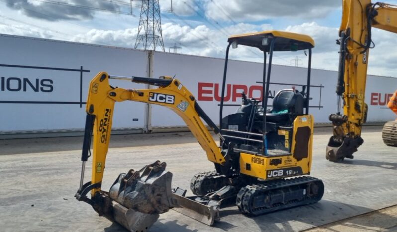 2021 JCB 18Z-1 Mini Excavators For Auction: Leeds, UK – 30th April, 1st, 2nd & 3rd May 25