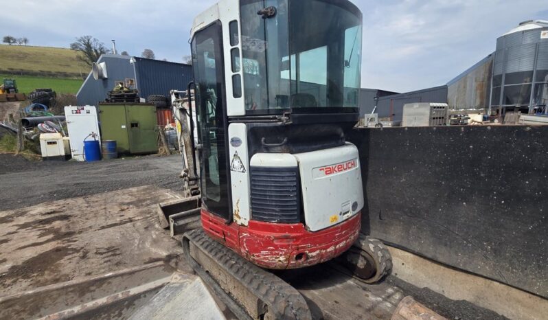 2018 Takeuchi TB23R Mini Excavators For Auction: Leeds, UK – 30th April, 1st, 2nd & 3rd May 25 full