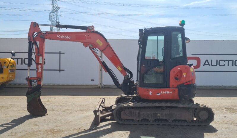 2014 Kubota U48-4 Mini Excavators For Auction: Leeds, UK – 30th April, 1st, 2nd & 3rd May 25 full
