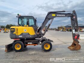 2022 Volvo EW60E Wheeled Excavators For Auction: Leeds, UK – 30th April, 1st, 2nd & 3rd May 25 full