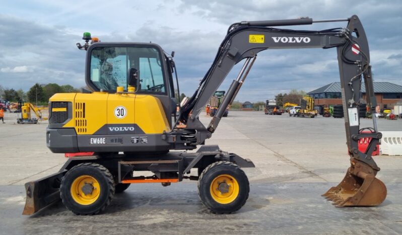 2022 Volvo EW60E Wheeled Excavators For Auction: Leeds, UK – 30th April, 1st, 2nd & 3rd May 25 full