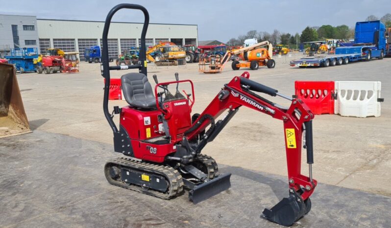 Unused Yanmar SV08-1C Micro Excavators For Auction: Leeds, UK – 30th April, 1st, 2nd & 3rd May 25 full