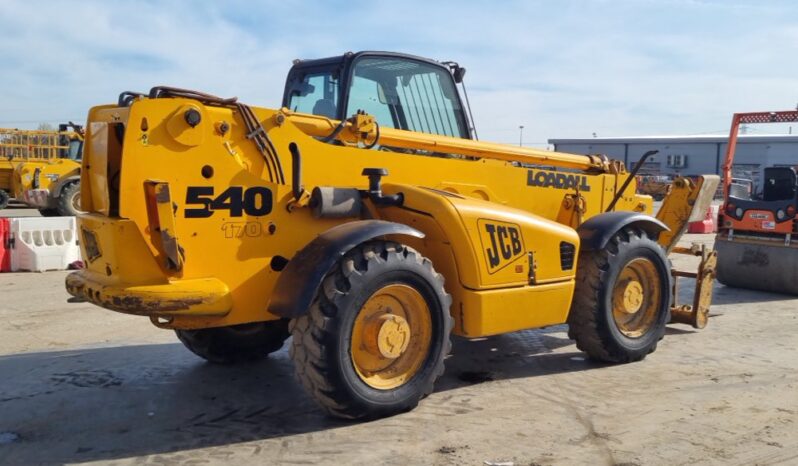 JCB 540 170 Telehandlers For Auction: Leeds, UK – 30th April, 1st, 2nd & 3rd May 25 full
