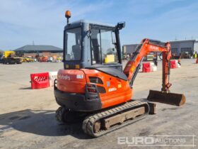 2015 Kubota KX61-3 Mini Excavators For Auction: Leeds, UK – 30th April, 1st, 2nd & 3rd May 25 full