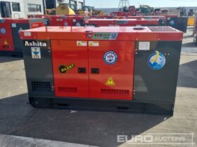 Unused 2025 Ashita Power AG3-50 Generators For Auction: Leeds, UK – 30th April, 1st, 2nd & 3rd May 25 full