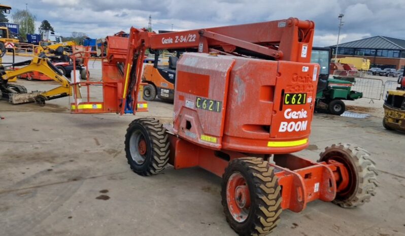 2010 Genie Z34/22 Manlifts For Auction: Leeds, UK – 30th April, 1st, 2nd & 3rd May 25 full