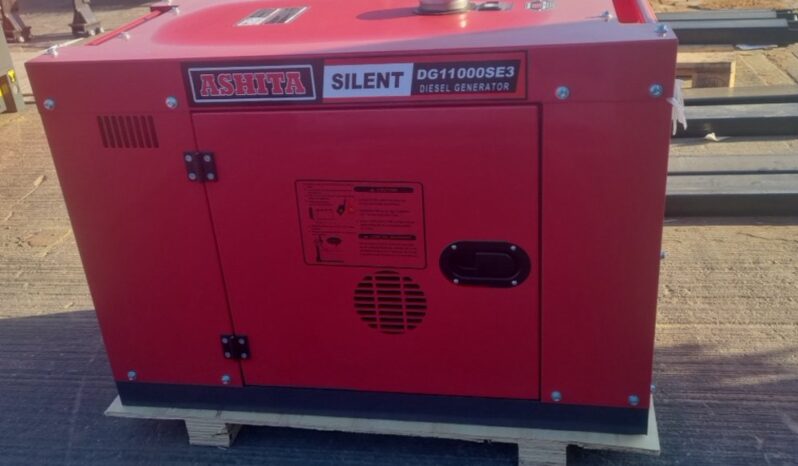 Unused 2024 Ashita Power DG11000SE3 Generators For Auction: Leeds, UK – 30th April, 1st, 2nd & 3rd May 25 full