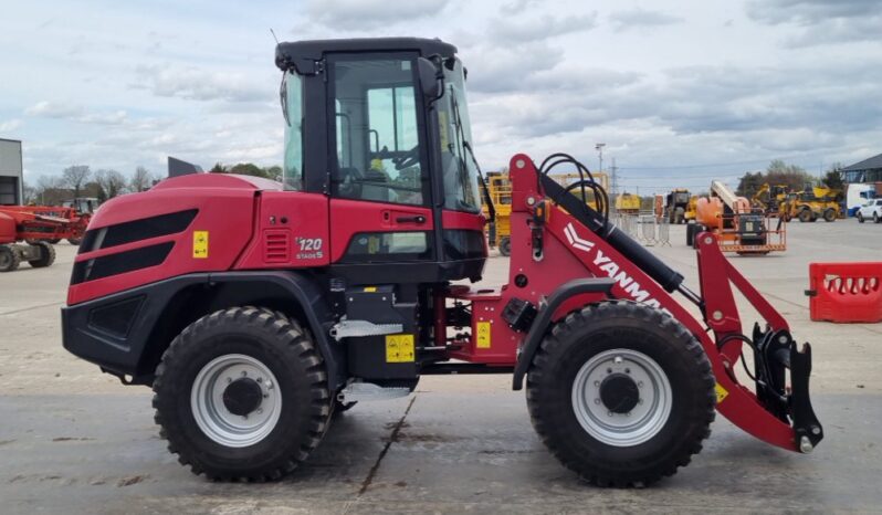 Unused Yanmar V120 Wheeled Loaders For Auction: Leeds, UK – 30th April, 1st, 2nd & 3rd May 25 full