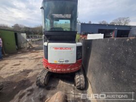 2018 Takeuchi TB23R Mini Excavators For Auction: Leeds, UK – 30th April, 1st, 2nd & 3rd May 25 full