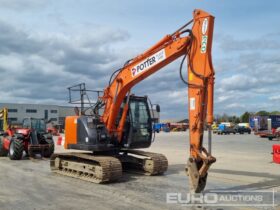 2014 Hitachi ZX135US-5B 10 Ton+ Excavators For Auction: Leeds, UK – 30th April, 1st, 2nd & 3rd May 25 full